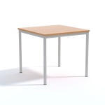 Quadrattisch,  80x80 cm (B/T), bitte Tischhöhe angeben von 53 bis 76 cm lieferbar 